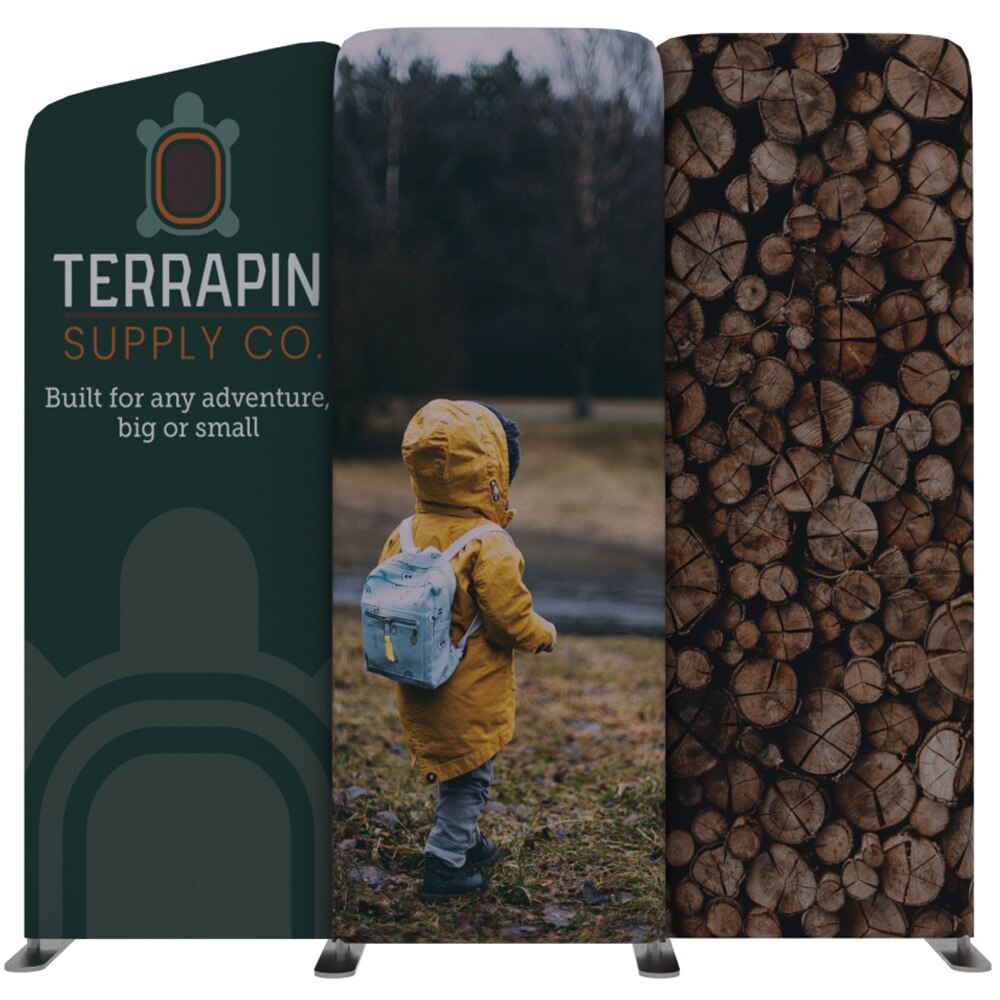 10 ft. Kit F EZ Tube® Connect — Single Sided Graphic Package
